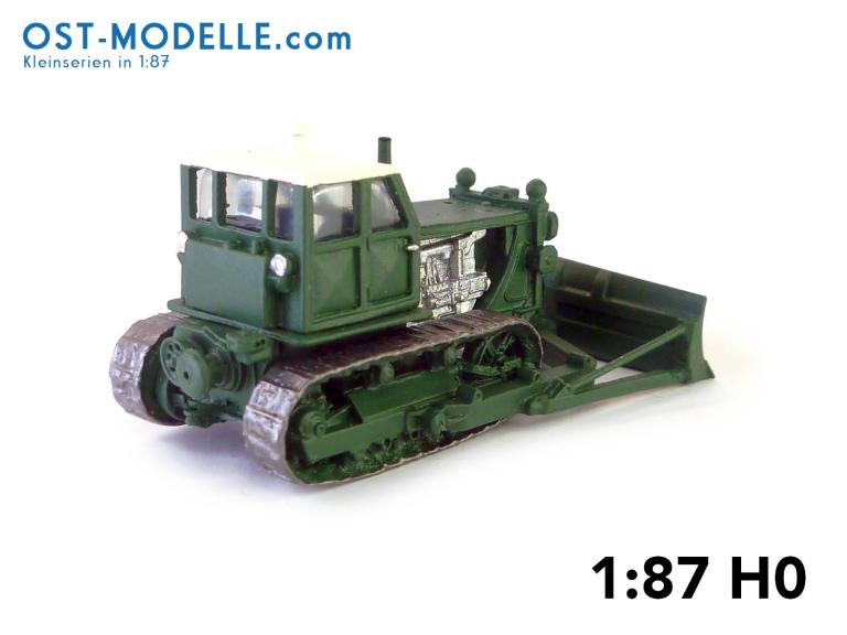 Preview: Planierraupe S100 CHTZ DZ 53 neue Kabine breites Schiebeschild - grün weiß